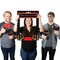 Big Dot of Happiness Red Carpet - Movie Night Party Selfie Photo Booth Picture Frame and Props - Printed on Sturdy Material
